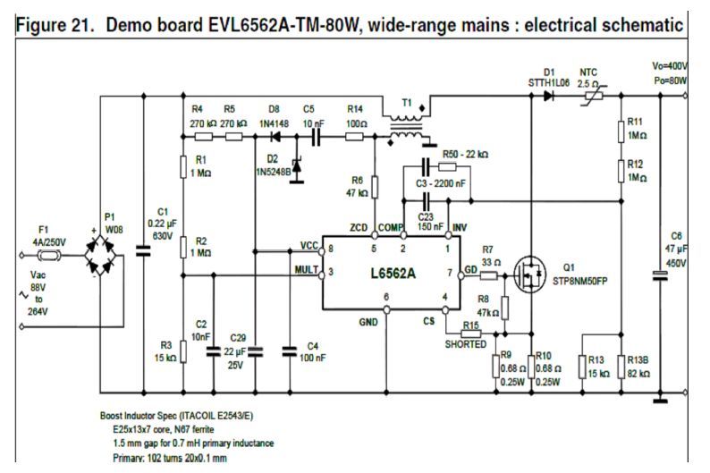 超快速计算L6562的单级PFC电路有什么优点缺点