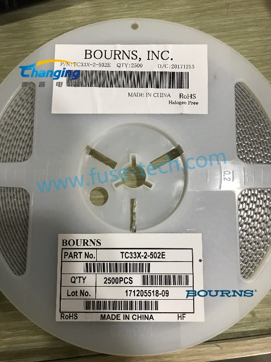 tc33x-2-501e 封装:smd批号:18   bourns/伯恩斯 电位器 tc33x系列