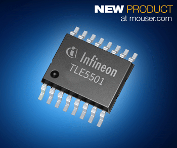 Infineon TLE5501 XENSIV TMR传感器在贸泽开售 一颗芯片即可满足ASIL D级汽车功能安…