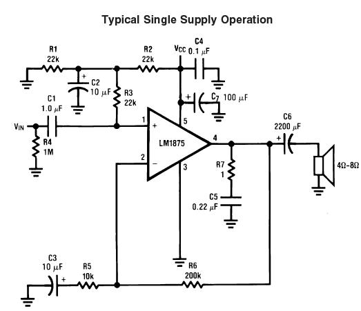 tda2003功放電路圖