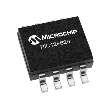 PIC12F629-I/E-SN/P/MF/MD--8位微控制器1通道比较器和数据存储器