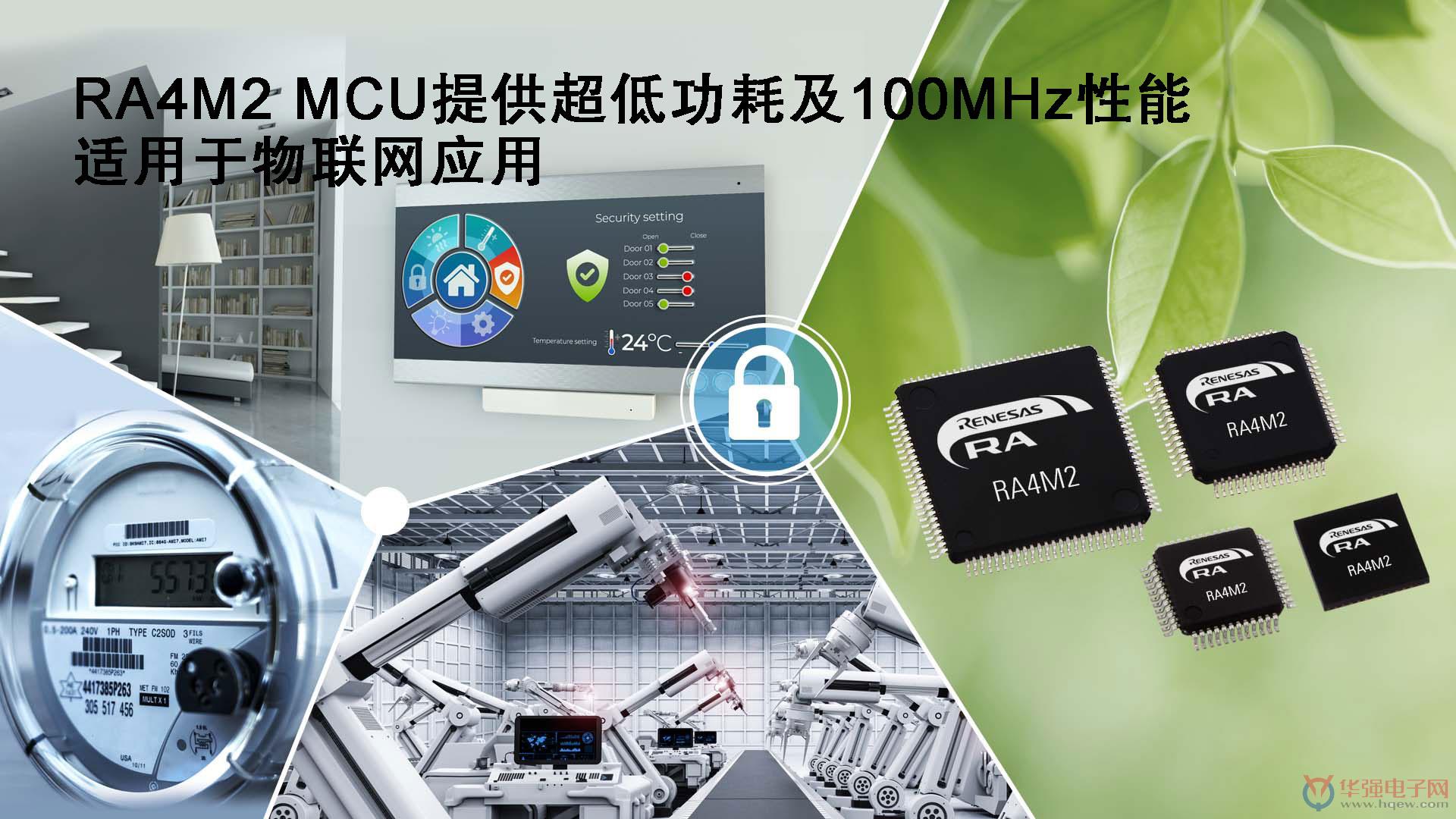 RA4M2-MCU提供超低功耗及100MHz性能，适用于物联网应用.jpg