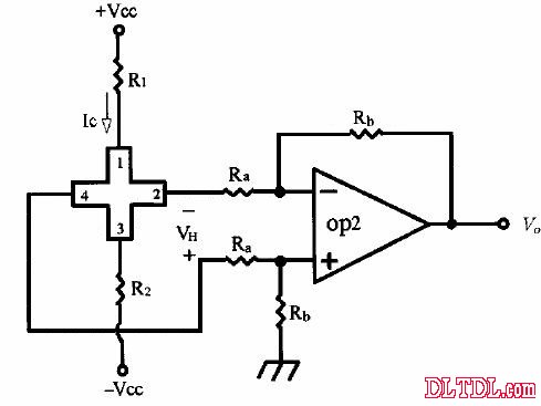 霍尔元件供电定电压驱动之一