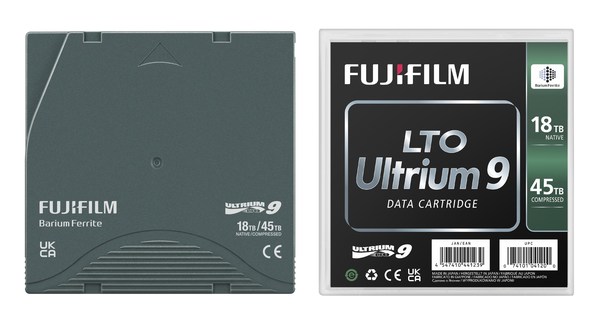 富士胶片大容量LTO 9数据流磁带发售 大幅削减数据保存时CO2排放