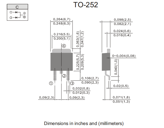 固得沃克大功率to-252&to263封装二极管产品介绍与封装指南