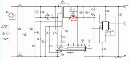 PI QC3.0方案电路原理图