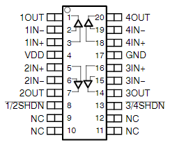 TLC075AIPWP引脚图