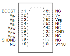 NCV8843MNR2G引脚图