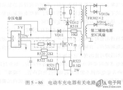 某台星月神电动车充电器无输出电压