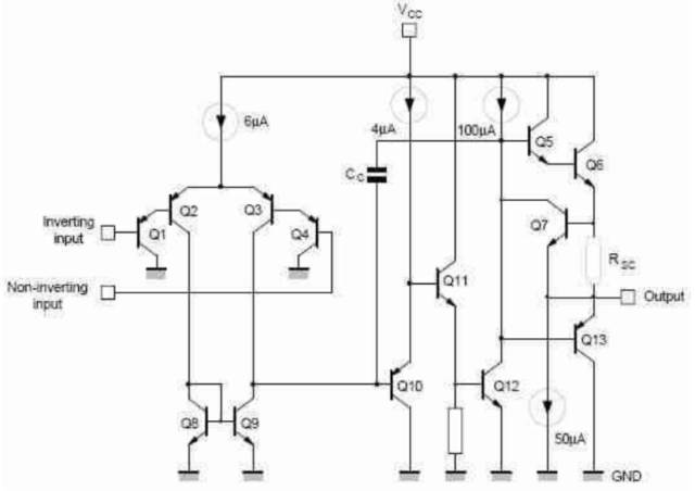 二路通用運算放大器lm358組成的24個經典電路