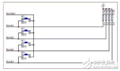 单片机按键复位电路原理和电路图解析