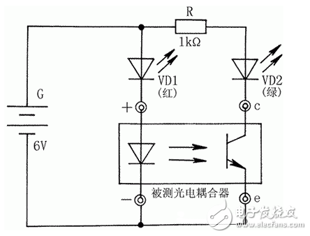 光电耦合器测试电路图大全（光敏晶体管/驱动管/发光二极管）