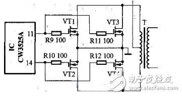 直流变交流简易电路图大全（场效应晶体管/逆变电源/MOS场效应管变换电路详解）