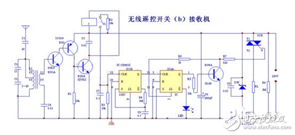 无线遥控开关电路图大全(六款电路图介绍）