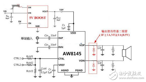 智能机大音量电路应用设计对比剖析