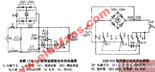 松下电吹风机电路图图片