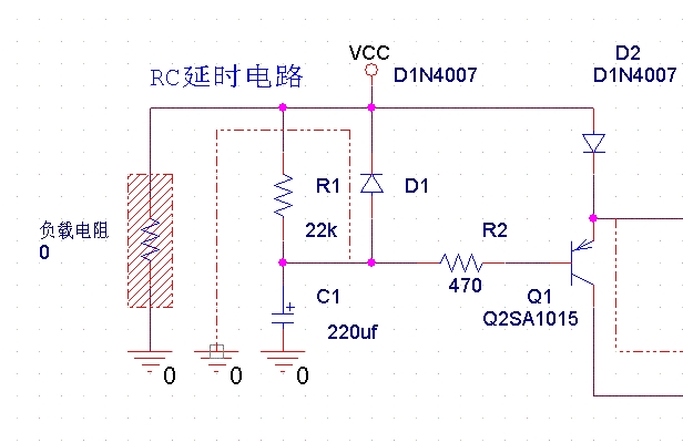 延時開關電路圖及詳細分析