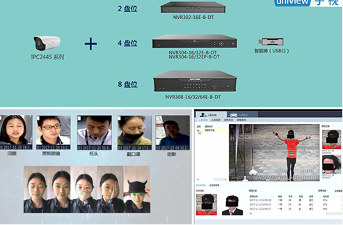 宇视科技无需后端平台与服务器支撑 即可形成小型人脸识别方案