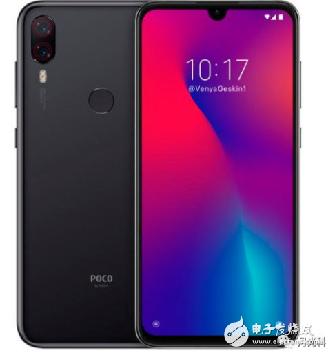 小米旗舰POCO F2渲染图曝光 屏占比相比前代有明显提升
