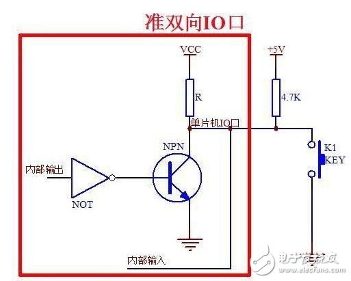 单片机按键复位电路原理和电路图解析