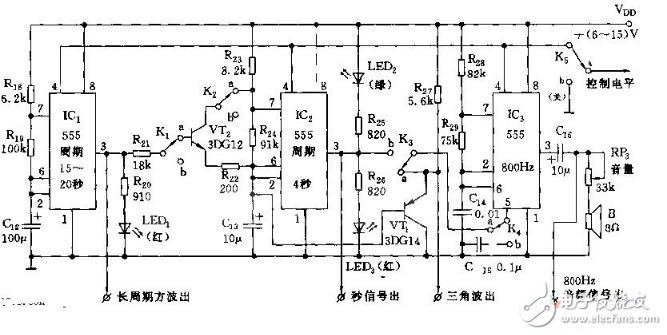 简易信号发生器电路图大全（八款简易信号发生器电路设计原理图详解）