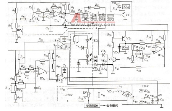 数码管显示温控电路图大全（六款模拟电路设计原理图详解）