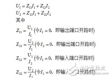 二端口网络参数_二端口网络参数的测定