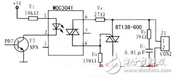 基于ATmega16L单片机的温度控制系统电路设计