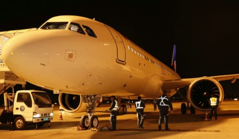 青岛航空正式引进4架空客A320NEO机型飞机