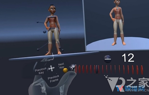 PoseVR允许动画师在VR中自由控制rig 改变传统动画制作流程