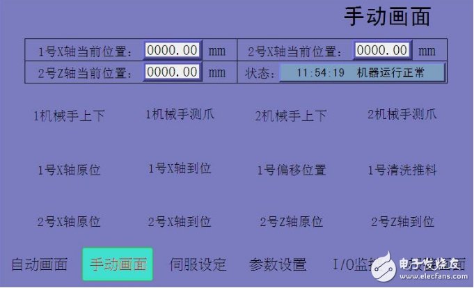 海為主程序可以分塊,方便的把程序設計的3軸原點回歸,3軸定位程序