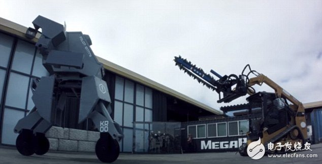 择日再战！美新款巨型机器人将与日本Kuratas决一雌雄