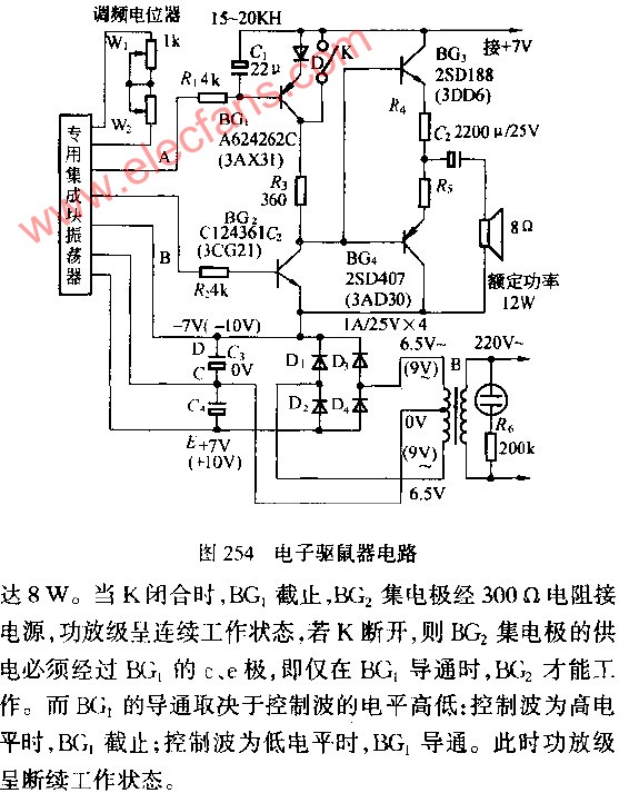 自制电鼠器电路图详解图片