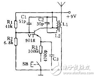 最简单无线发射电路图大全（超声波发射/射频收发电路/调频发射器）