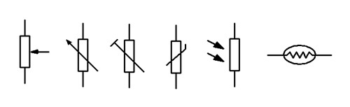 可变电阻符号图片