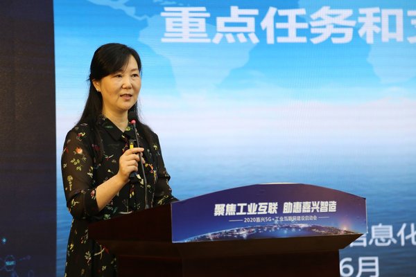 嘉兴市经信局副局长倪英