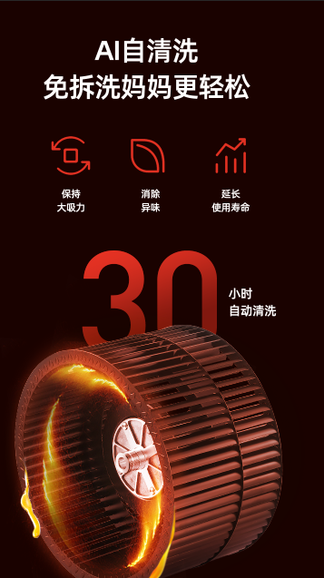 AI自清洗功能