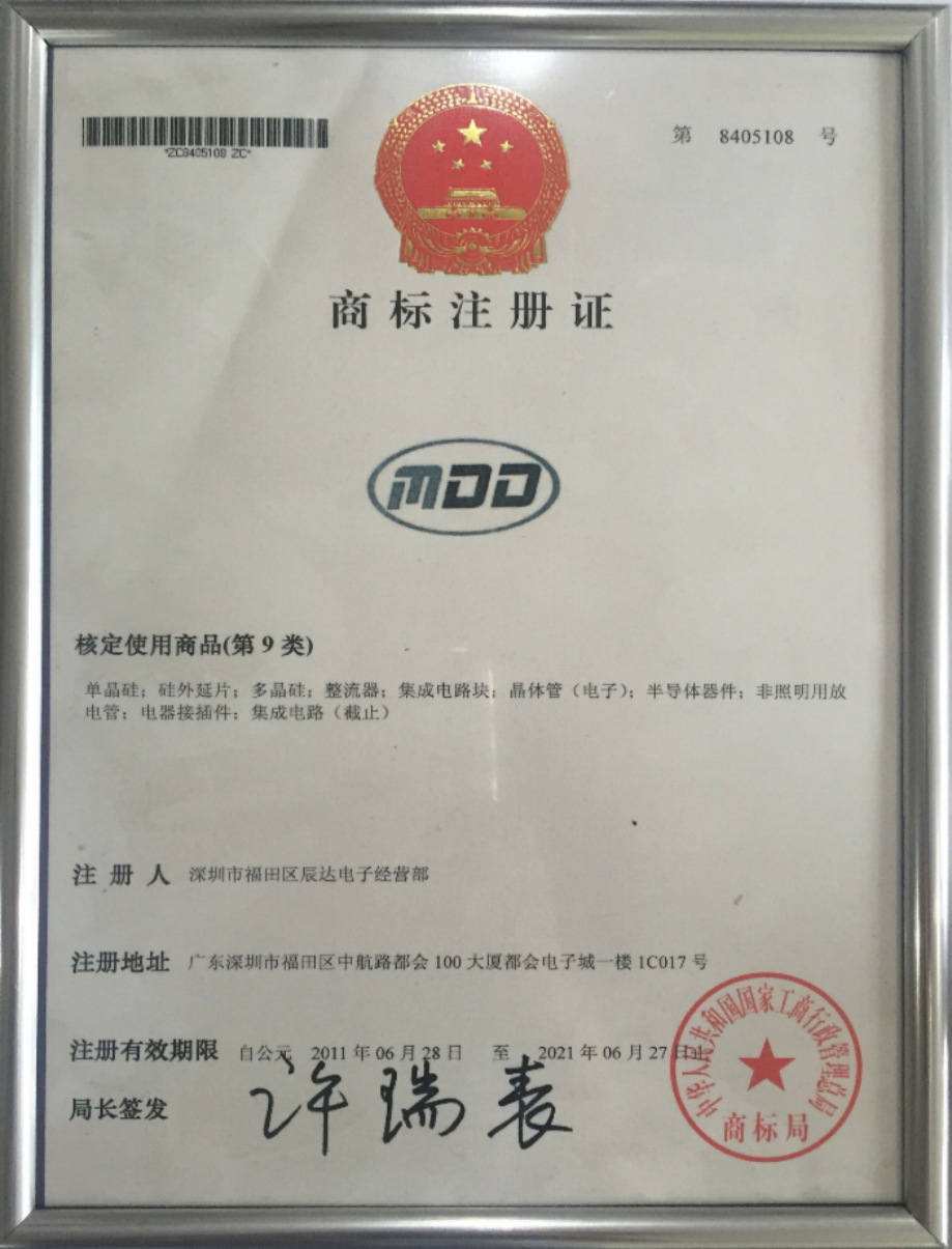 商标注册证