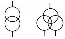 单相电压互感器符号