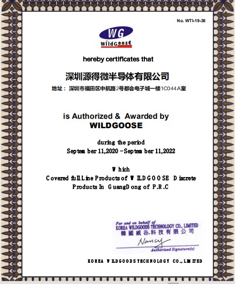 WG(威谷）代理证