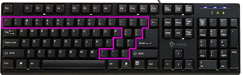 电脑键盘识别图图片