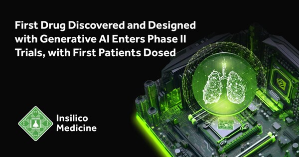 英矽智能全球首款AI药物完成2期临床试验首例患者给药