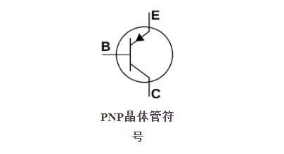 PNP三极管符号