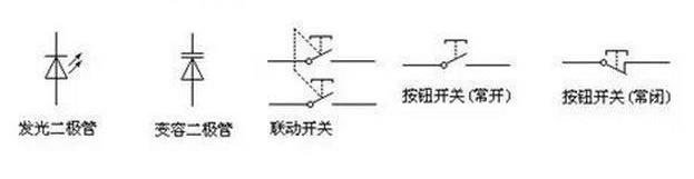 各种隔离开关的图形符号