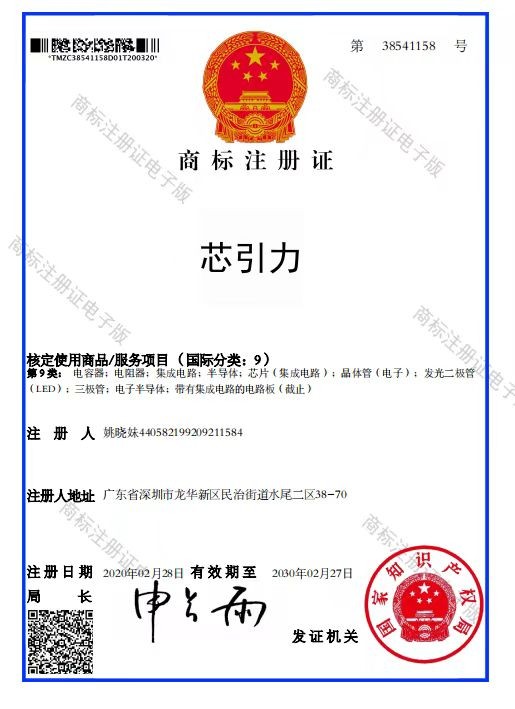 商标注册证