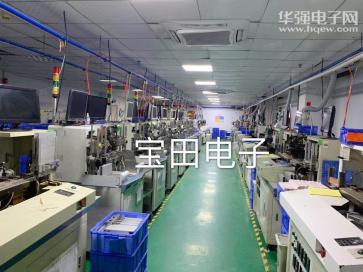 深圳市福田区宝田电子展销柜实景
