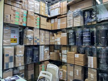 福田区华强电子世界科维电子展销柜实景